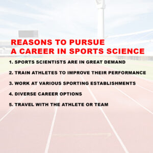 Reasons to Pursue a Career in Sports Science