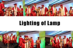 Lighting of Lamp at IISM Mumbai